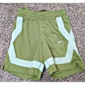 Nike Fly Crossover DA1086 Girls XS Big Kids Basketball Shorts Green